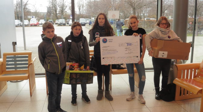 Spendenübergabe auf der K3 Onko in Heidelberg